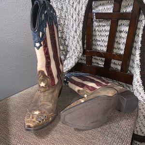 American Flag Boots
